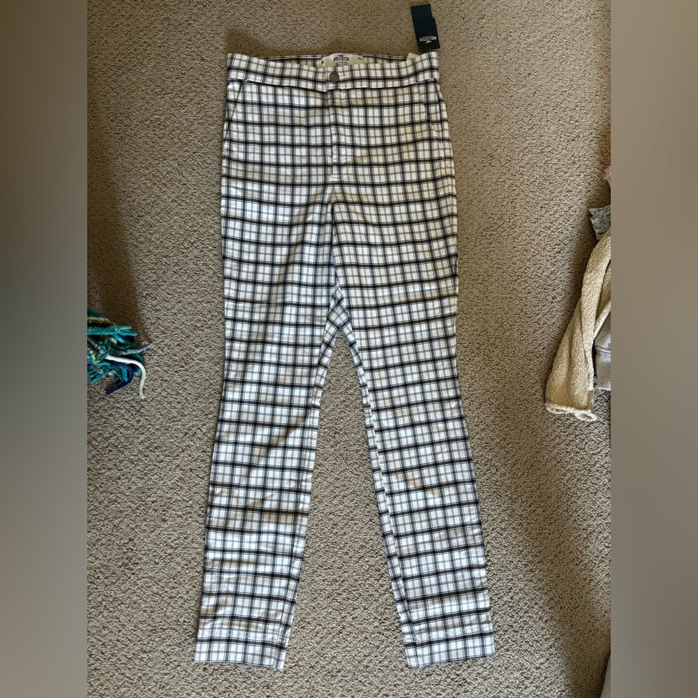 Hollister Plaid Pants